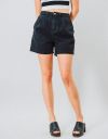 Naomi Denim Shorts in Washed Black_prev_3