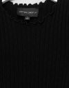 Nelle Pointelle Tee in Black_prev_3