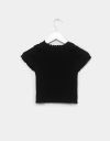 Nelle Pointelle Tee in Black_prev_4