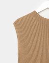 Norah Column Knit Vest in Mocha_prev_2