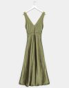 Olive Vee Satin Maxi Dress_prev_7