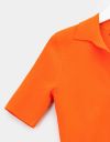 Petra Collar Top in Orange_prev_4