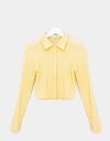 Phoebe Crinkle Shirt in Lt. Yellow_prev_1
