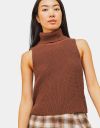 Pia Knit Turtleneck in Brown_prev_3