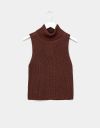 Pia Knit Turtleneck in Brown_prev_1