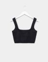 Piccola Crop Knit in Black_prev_5