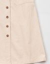 Pinar Utility Skirt in Creme_prev_4