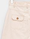 Pinar Utility Skirt in Creme_prev_6