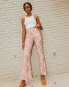 Plaid Bootcut Pants_prev_2