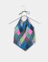 Plisse Patchwork Halter_prev_1