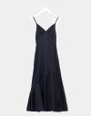Regia Satin Slip Dress in Navy_prev_1
