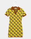 Retro Check Knit Polo Dress_prev_1