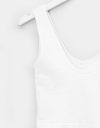 Ribbed Bra Tank in Ivory_prev_5