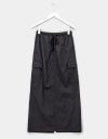 Santorini Cargo Skirt in Black_prev_1