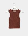 Sawyer Crop Knit in Brown_prev_1