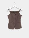Selene Vest in Mocha_prev_1