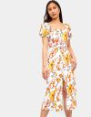 Sketch Flower Midi Dress_prev_1