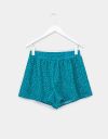Teal Daisy Shorts_prev_1