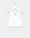Toni Rib Tank in White_prev_1