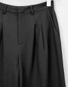 Tout Pleated Trousers in Black_prev_3