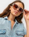 Uptown Sunglasses in Freckle_prev_1