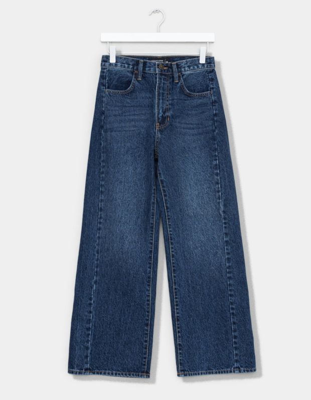 Barrel Twist Jeans in Dark Blue