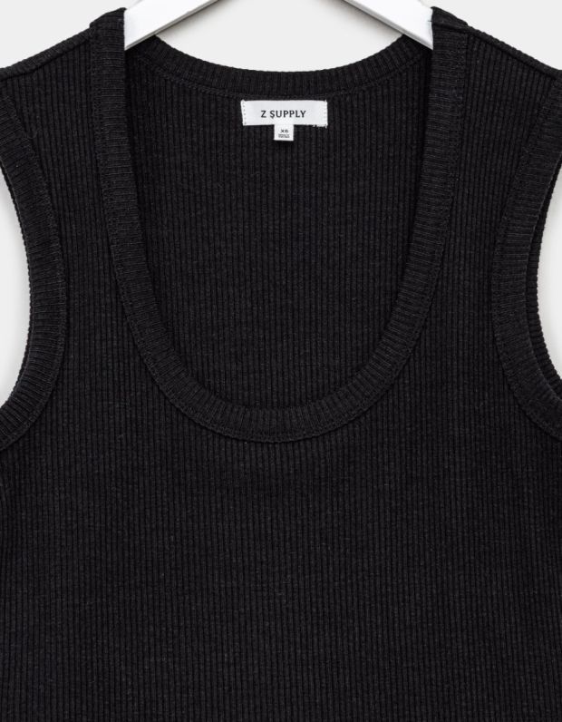 Black Leisurely Tank