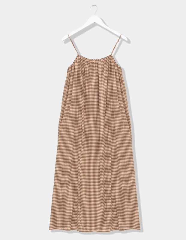 Chai Check Dress