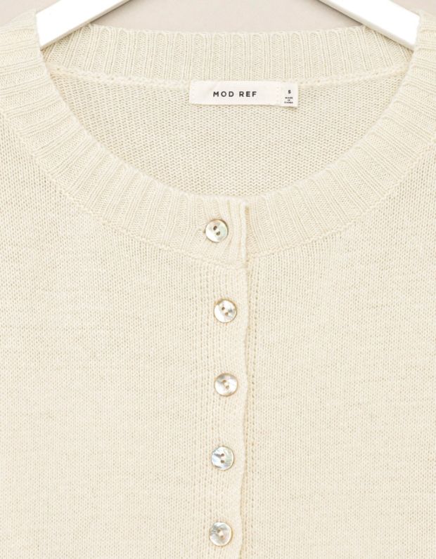 Cream Stacey SS Cardi