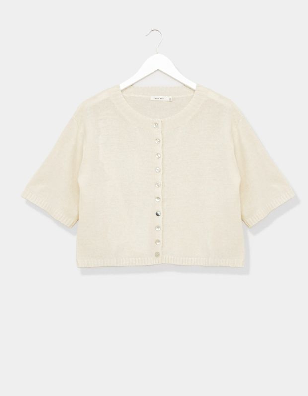 Cream Stacey SS Cardi