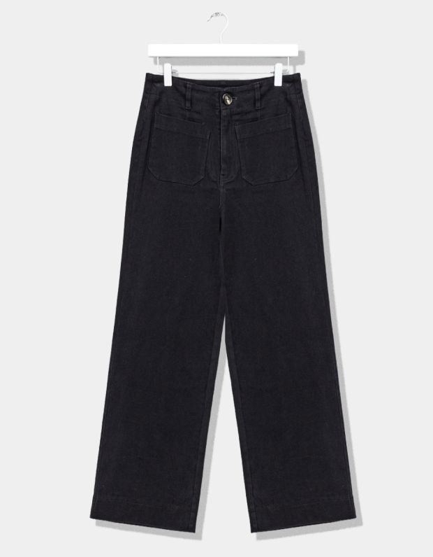 Ellison Pocket Pant in Charcoal