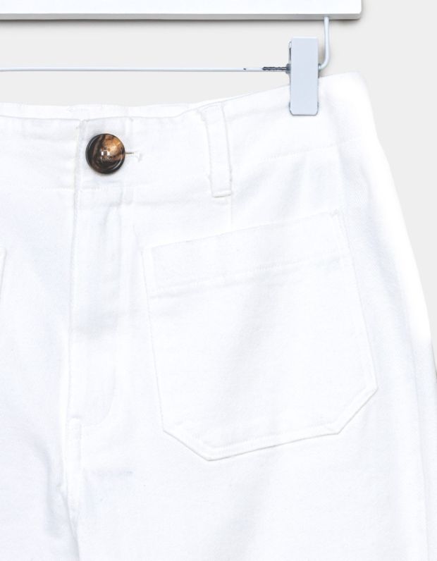 Ellison Pocket Pant in Ivory