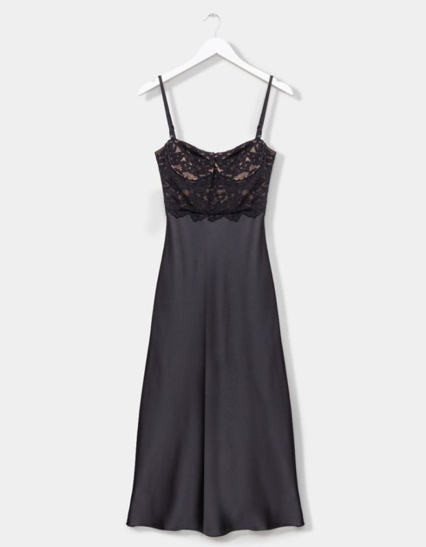 Fran Lace + Satin Dress
