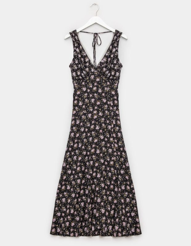 The Francie Floral Top-Blue