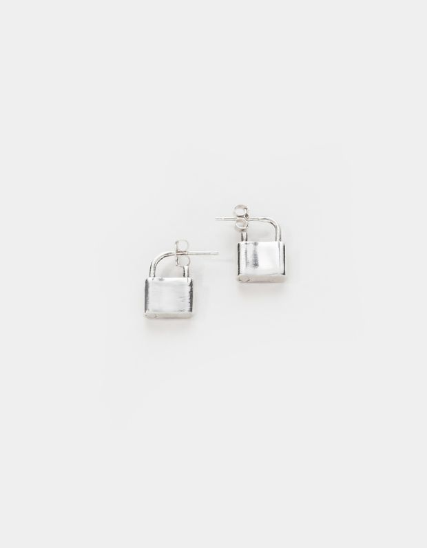 Holmes Earrings in Silver