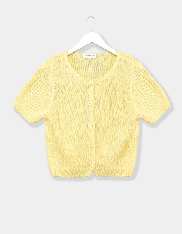 Lemon Knit Cardi