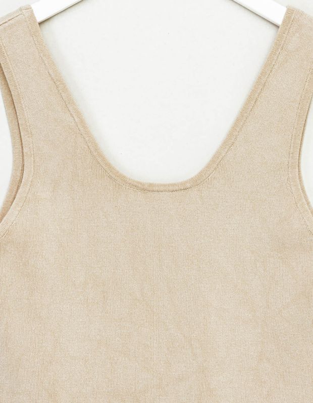 Mardi Classic Tank in Cream