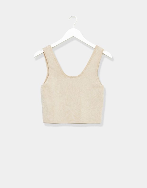 Mardi Classic Tank in Cream