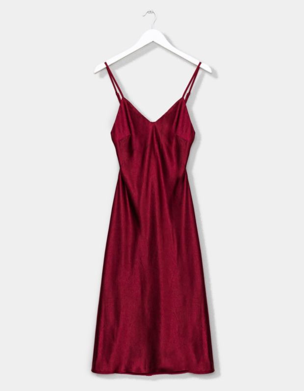 Merlot Olivia Slip Dress