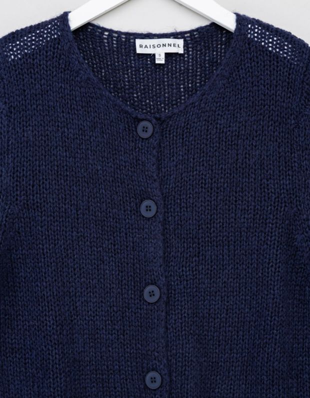 Navy Knit Cardi