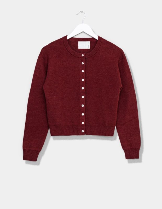 Red Malin Cardigan