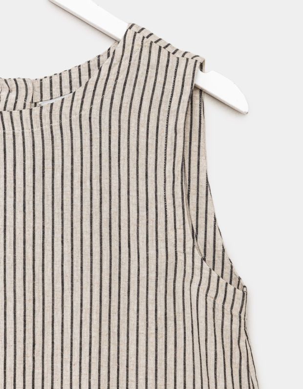 Stripe Oneck Top